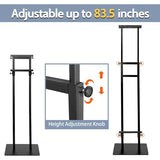 Poster Stand Heavy Duty Poster Board Stand, Double-Sided Poster Sign Stand Up to 83 inches