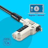 Slim N17 2.0 Combination Laptop Lock for Wedge-Shaped Slot Dell Laptops