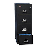 FireKing Fireproof Vertical File Cabinet (4 Letter Sized Drawers