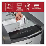 Paper Shredder, 18 Sheet Capacity, Micro-Cut, P-4 Level Security, Anti-Jam, Momentum X18-12 (WSM177002) GBC
