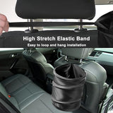 Kincown Car Trash Can, 2 Packs 4 Gallons Garbage Can, Collapsible Trash Bin