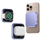 ummz for MagSafe Battery Pack 10000mAh,3-in-1 Magnetic Portable Charger,22.5W PD Fast Charging USB C in&Out Power Bank for iPhone 17/16/15/14/13/12