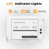 150-Sheet Paper Shredder Heavy Duty, Micro Cut and CDs/Cards, P5 Ultra Security, 60 Min Non Stop Shredder for Home Office