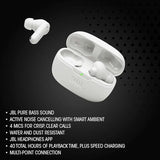 True Wireless Noise Cancelling Earbuds with JBL Pure Bass Sound & Smart Ambient technology, 4mics for crisp