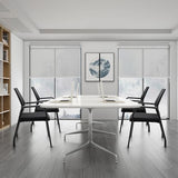 Desk Chair No Wheels, Arm Chair with Ergonomic Lumbar Support and Thickened Seats Cushion
