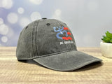 GDIQ Puerto Rico Baseball Cap with Taino Frog, Boricua Mi Orgullo Gifts