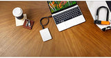 LaCie Mobile Drive, 2 TB , External Hard Drive HDD – Moon Silver