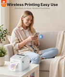 Wireless 4x6 Label Sticker Printer for Shipping Packages, Support Android, iPhone, Widely Used for Amazon, Ebay
