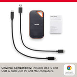 4TB Extreme PRO Portable SSD - Up to 2000MB/s - USB-C, USB 3.2 Gen 2x2, IP65 Water and Dust Resistance