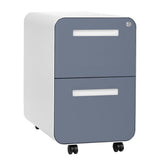 Laura Davidson Furniture Stockpile 2 Drawer Mobile File Cabinet with Lock