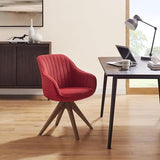 Art Leon Desk Chair No Wheels - Mid Century Modern Office Chair
