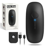 Canslab Ultrablade PRO Auto Stop Can Opener - Rechargeable Electric Can Opener for Kitchen for Seniors with Arthritis - One Touch Side Cut Opener, Smooth Edge, Handfree, Wall Mounted Small Size, Black
