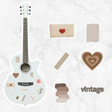 120 Pcs Vintage Aesthetic Stickers, Scrapbook Supplies