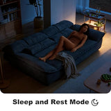 Sofa Bed, Sleeper Couch with Adjustable Backrest, Ideal for Modern Living Rooms