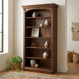 Starlight Canyon Home Cherry Veneer Bookcase with Distressed-Finish