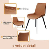 ZckyCine Dining Table Set for 6, Modern 78'' Wood Dining Table