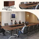6-8 Person Conference Table Folding Conference Table for Office,Training, Seminar