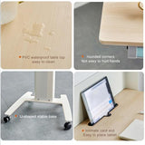 Lectern Podium Stand, Mobile Laptop Lectern Podium Stand, Height Adjustable Podium Pulpits,