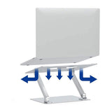 DTTLYQF Aluminum Alloy Laptop Stand for Office Use Foldable Heat Dissipation Adjustable Lazy Size