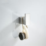 Bathroom Hardware Set Robe Hook Toilet Roll Paper Holder GROWBY