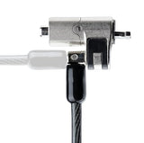 StarTech.com Nano Laptop Cable Lock, 6.6ft (2m), Anti-Theft Keyed Lock, Security Cable Locks Nano Slot Notebooks