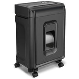 AU1035XA 10-Sheet Crosscut Paper/Credit Card Shredder with 4-Gallon Pullout Wastebasket Aurora