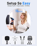 Ergonomic Mesh Office Chair for Home Office, Flip-Up Arms, Breathable Mesh Back & Thick Seat Cushion, Swivel Rolling