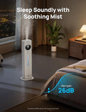 DREO HM735S 11L Smart Humidifier Large Room 700 ft², 100H Cool Mist Air Humidifiers for Bedroom, Top-Fill, Clean Tank Technology, 26dB, Auto Mode, Aroma Box, RGB, Remote & APP Control, Baby, Silver