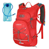 LARIPOP 18L Hydration Backpack with 2L BPA-Free Leak-Proof Water Bladder, Lightweight Breathable Reflective Daypack for Hiking Cycling MTB Trail Running Camping Men Women