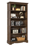 65 Inch Tall Bookshelf with Storage, Floor Standing Modern Style Display Bookcase for Living Room, Office