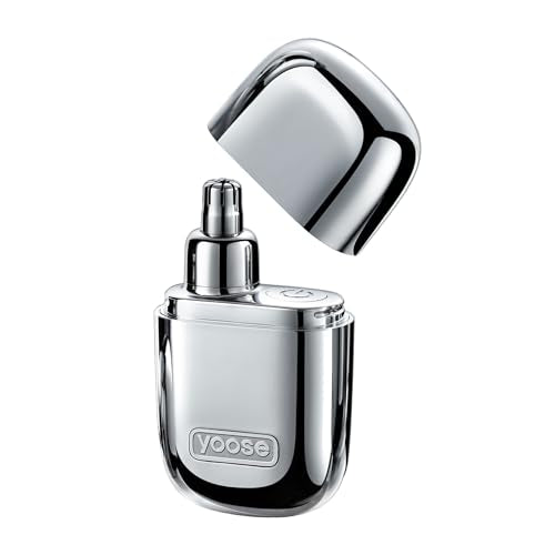 Nose Hair Trimmer, Alloy Rechargeable Nose Hair Trimmer yoose