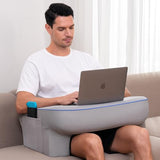 Reading Pillow,Lap Desk Pillow for Laptop,Memory Foam Reading Pillows for Gaming, Arm Rest Pillow for Reading