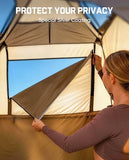 FanttikOutdoor Zeta A1 Pro Shower Tent 1 Rooms, Portable Privacy Shelter for Shower & Dressing, Instant Setup in 60 Seconds with Rainfly & Windproof, Ideal for Camping & Hiking, Fishing, Beach