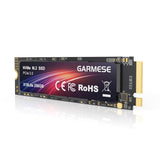GARMESE 256GB NVMe SSD PCIe 3.0 M.2 2280 Internal Solid State Drive Up to 1400MB/s Read, 3D NAND TLC, System Boot Drive & Storage for PC Desktop Laptop