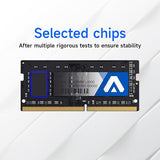 DDR4 32GB Kit (2x16GB) 3200MHz (or 2933MHz or 2666MHz) PC4-25600 CL22 1.2V Unbuffered Non-ECC SODIMM 260-Pin Laptop Notebook PC Computer Memory Module Ram