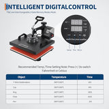 Slide-Out Drawer & 360° Swing Away | Industrial Quality Sublimation Press for T-Shirts, Tumblers
