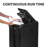 Fellowes AutoMax 600M 2-in-1 Heavy Duty Auto Feed Commercial Paper Shredder with Micro