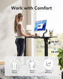 Electric Standing Desk, Whole Piece Desktop, Adjustable Height Computer Desks,