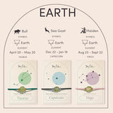 By Lilla Zodiac Bracelet Hair Ties for Women – Hair Tie Bracelet with Gold Accents - Boho Jewelry for Wrist and Ponytail (Sagittarius)