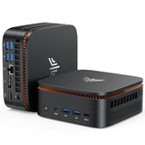KAMRUI Pinova P1 Mini PC AMD Ryzen R2544 Mini Computers 16GB RAM 512GB SSD