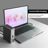 18-in-1 Thunderbolt 4 Docking Station, 98W Charging, 3* TBT4 (40Gb/s), 3* USB-C + 5* USB-A (10Gb/s), 2.5GbE LAN