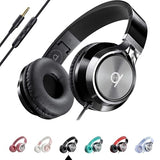 Wired Headphones with Mic — Noise Isolating On-Ear Headphones for Computer and Laptop Wired