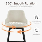 KISLOT 26" Counter Height Swivel Bar Stools Set of 4