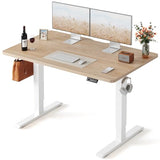 FEZIBO Standing Desk, 48 × 24 Inches Electric Height Adjustable