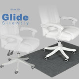 Chair Mat for Hardwood Floor, 50"x63" Desk Computer Chair Mat for Hard Wood & Tile Floor