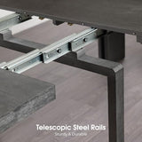 Transformer Table - Solid Wood Extendable Dining Table, Seats 2-12