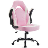 Sweetcrispy Computer Video Game Desk Chair: Ergonomic Comfy Lumbar Support