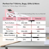 16x24 Heat Press Machine for T Shirts, Semi-Automatic Auto Open Heat Transfer Machine
