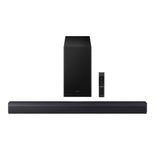 Samsung 2.1Ch DTS Virtual:X Soundbar w/Subwoofer: HDMI ARC, Bluetooth, Wall Mountable, Voice Enhance Mode, Game Mode, Night Mode, 360W, Wireless Surround Ready - HW-B53WF (Renewed)