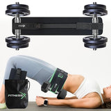 FitnessX Premium Hip Thrust Belt for Dumbbells Heavy, Hip Thrust Band for Weights, Glutes, Booty Belt Ideal for Workout, Weighted Belt for Women